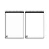 Rocketbook Flip Smart Notepad, Teal Cover, Lined/Dot Grid Rule, 8.5 x 11, White, 16 Sheets FLP-L-RC-CCE
